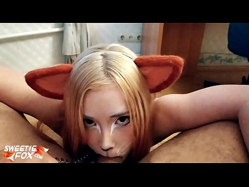 ❤️ Кицунэ глытае член і канчае ў рот ❤️❌ Жорсткае порна на be.pornplaybb.ru ☑